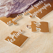 California Beach Waves Seascape DIY Inspirerend Legpuzzel (Zijkant)