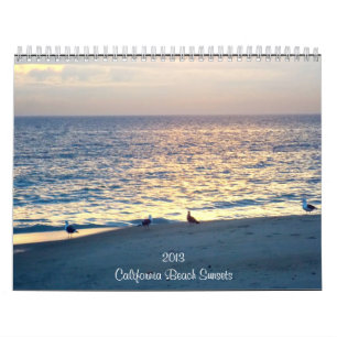 California Beach Zonsondergangen 2013 Calendar Kalender