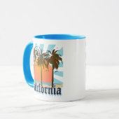 California Beaches Sunset Mok (Voorkant links)