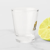 California Bear shot glass Glas (Links)