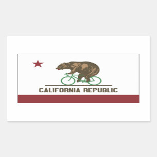 California Beer Bike Sticker