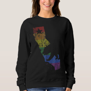 California Beer Lgbtq+ Gay Lesbian Pride Flag Mann Trui