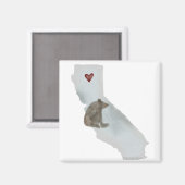 california Beer magnet (Voorkant / Achterkant)