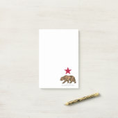 California Beer Republic Grizzly and Star Post-it® Notes (Op bureau)