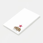California Beer Republic Grizzly and Star Post-it® Notes (Schuin)