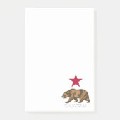 California Beer Republic Grizzly and Star Post-it® Notes (Voorkant)