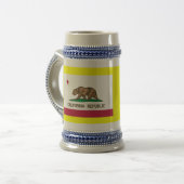California* Beer Stein Bierpul (Voorkant links)