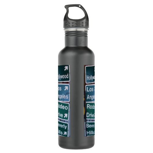 CALIFORNIA, BEREIK VOOR DE STARTfles Waterfles (Achterkant)