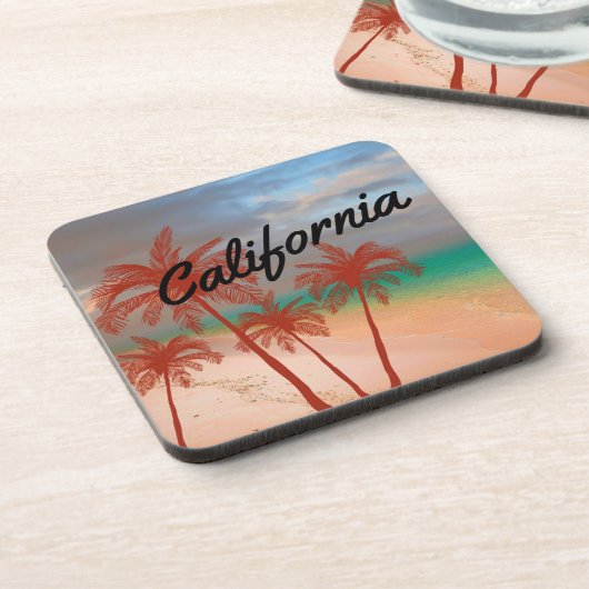California Beverage Coaster Bier Onderzetter (Linkerzijde)
