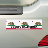CALIFORNIA BEVOEGDHEDEN VOOR MENSEN BUMPERSTICKER (Op auto)