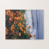 California, Big Sur Coast, California Poppy Legpuzzel (Horizontaal)