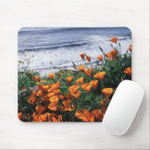 California, Big Sur Coast, California Poppy Muismat (Met muis)