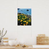 California, Big Sur Coast, Central Coast 1 Poster (Keuken)