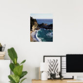 California, Big Sur Coast, Central Coast 2 Poster (Thuiskantoor)