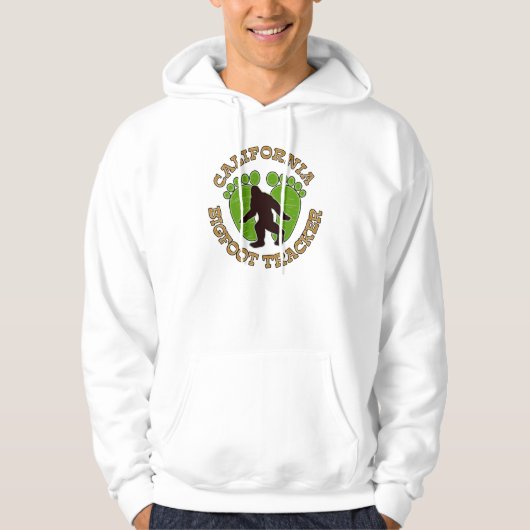 California Bigfoot Tracker Hoodie (Voorkant)
