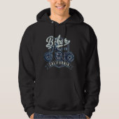 California Biker Club Basic Hoodie Sweatshirt (Voorkant)