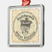 California Biker  Metalen Ornament (Links)