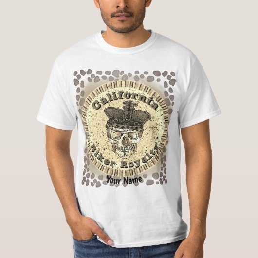 California Biker Royalty T-shirt (Voorkant)