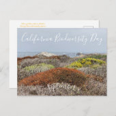 California Biodiversity Day Briefkaart (Voorkant / Achterkant)
