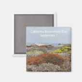 California Biodiversity Day Magnet (Voorkant / Achterkant)