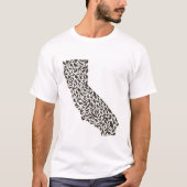 California Birds Silhouette T-Shirt (Voorkant)