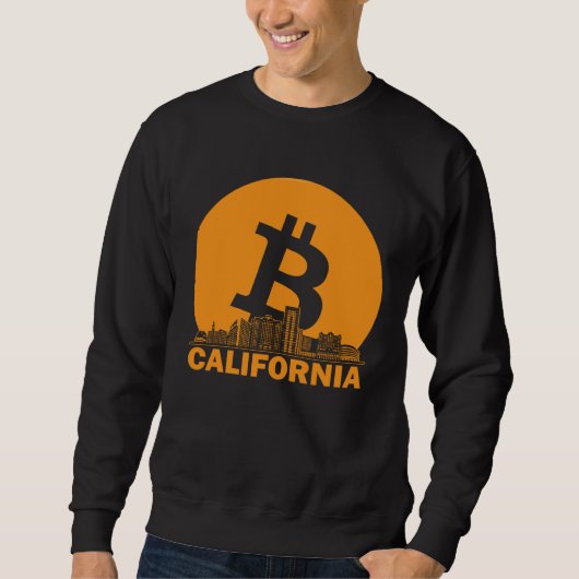 California Bitcoin Maximalist  Bitcoin California  Trui (Voorkant)