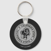 California Black Bear Sleutelhanger Gepersonalisee (Voorkant)