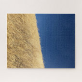 California Blue & Gold Puzzle Legpuzzel (Horizontaal)