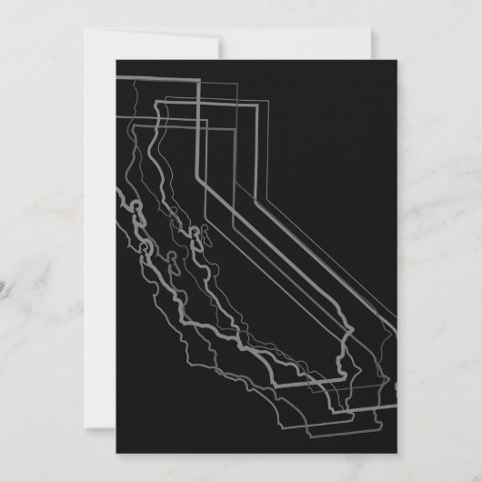 california blur kaart (Voorkant)