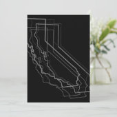 california blur kaart (Staand voorkant)