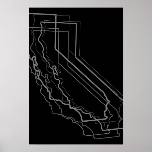 california blur poster (Voorkant)