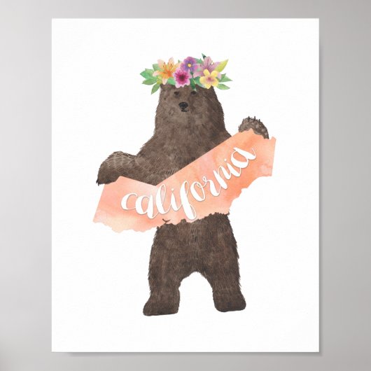 California Boho Beer Print (Voorkant)