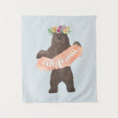 California Boho Beer Wandkleed (Voorkant)