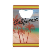 California Bottle Opener Creditkaart Flessenopener (Achterkant)
