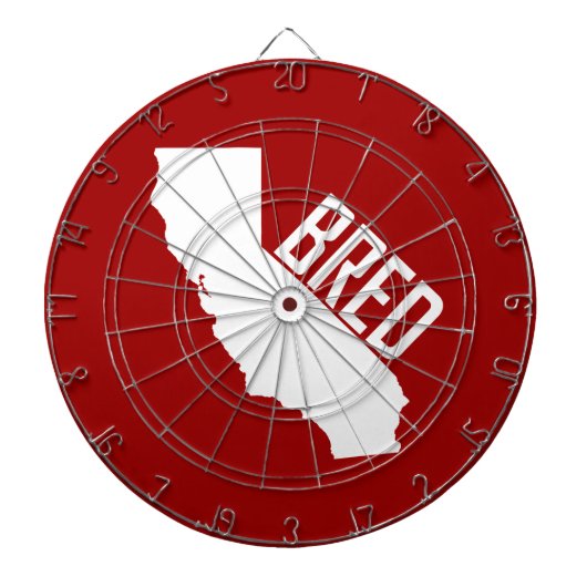 California Bred Dartbord (Voorkant)