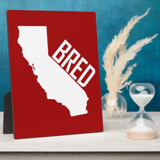 California Bred Fotoplaat (Zijkant)