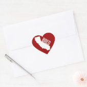California Bred Hart Sticker (Envelop)