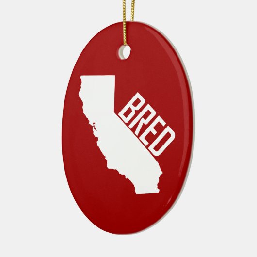 California Bred Keramisch Ornament (Links)