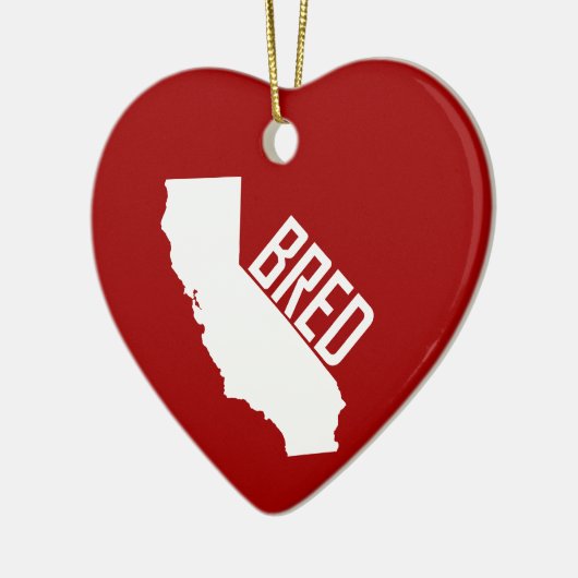 California Bred Keramisch Ornament (Links)