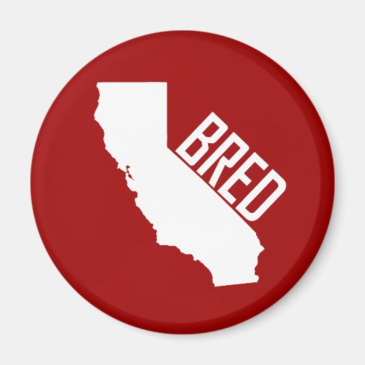 California Bred Magneet (Voorkant)