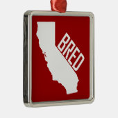 California Bred Metalen Ornament (Rechts)