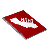 California Bred Notitieboek (Rechterzijde)