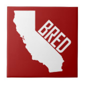 California Bred Tegeltje (Voorkant)