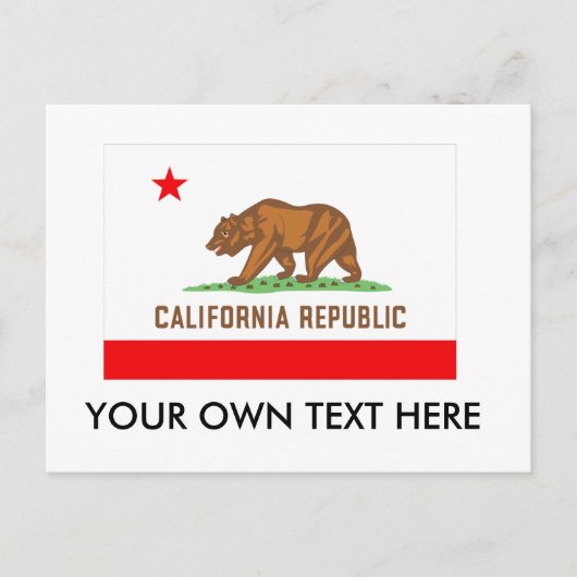 CALIFORNIA BRIEFKAART (Voorkant)