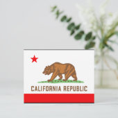CALIFORNIA BRIEFKAART (Staand voorkant)