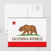 CALIFORNIA BRIEFKAART (Voorkant / Achterkant)