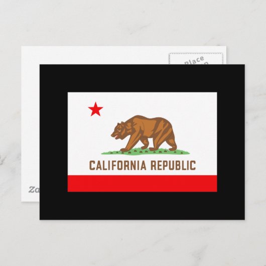 CALIFORNIA BRIEFKAART (Voorkant / Achterkant)