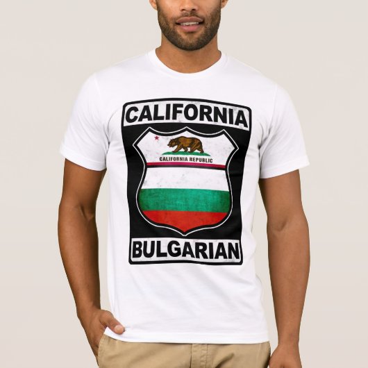 California, Bulgaars T-shirt (Voorkant)