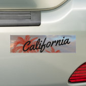 California Bumpersticker (Op auto)