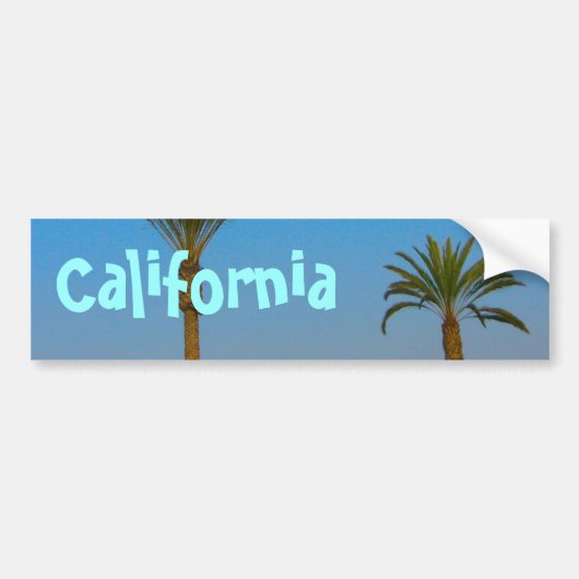 California Bumpersticker (Voorkant)